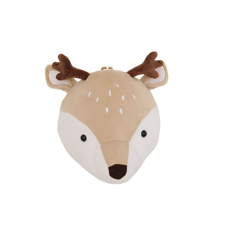 Good Selling Room Wall Stuffed Animal Decor Ins Design unicorn Elephant Deer Head Plush Toys