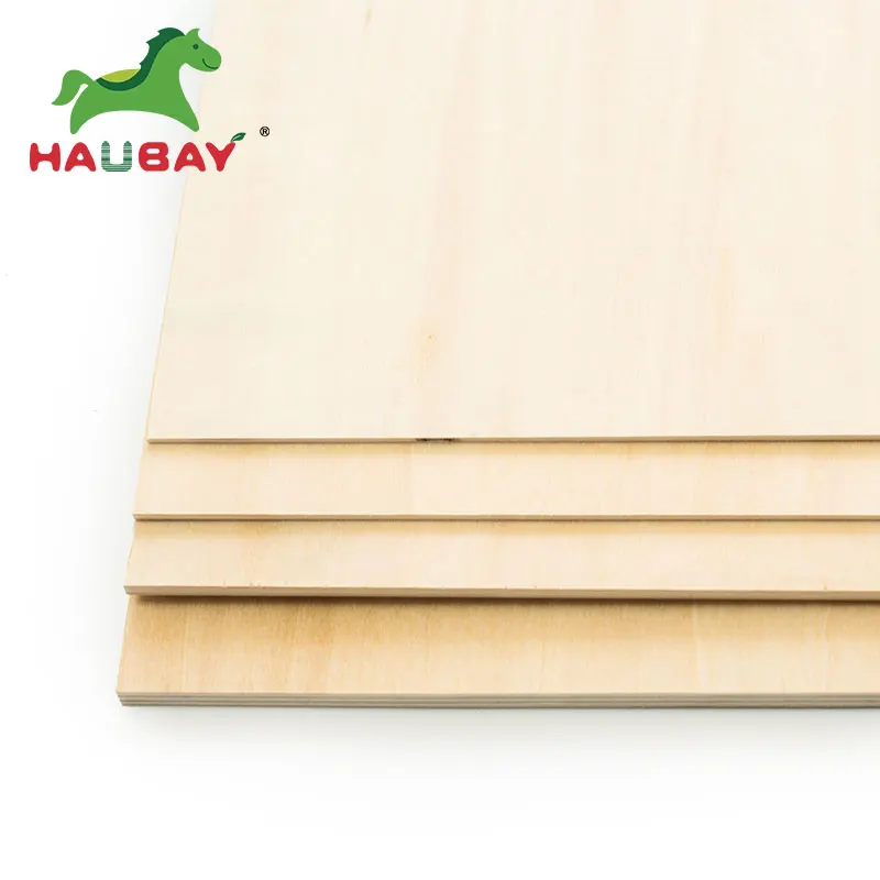 Popular Selling Basswood 3Mm Lightweight Plywood Industry
