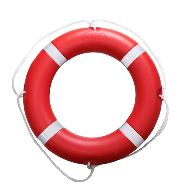 Manufacturer wholesale CCS certified emergency flood prevention life buoy adult 2.5/4.5kg rescue plastic life buoy