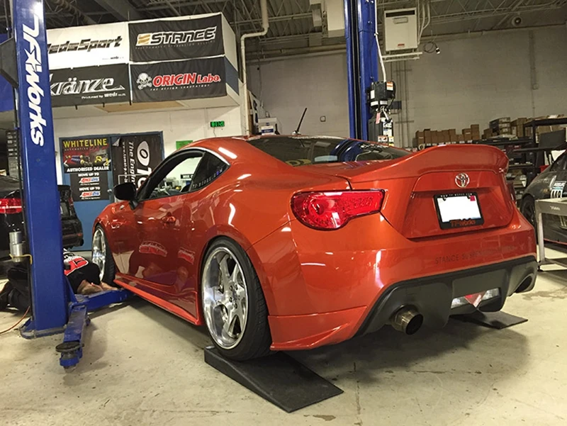 FRP  Rear Trunk Boot Wing Lip Roof Spoiler for Toyota GT86 2012 2013 2014 2015