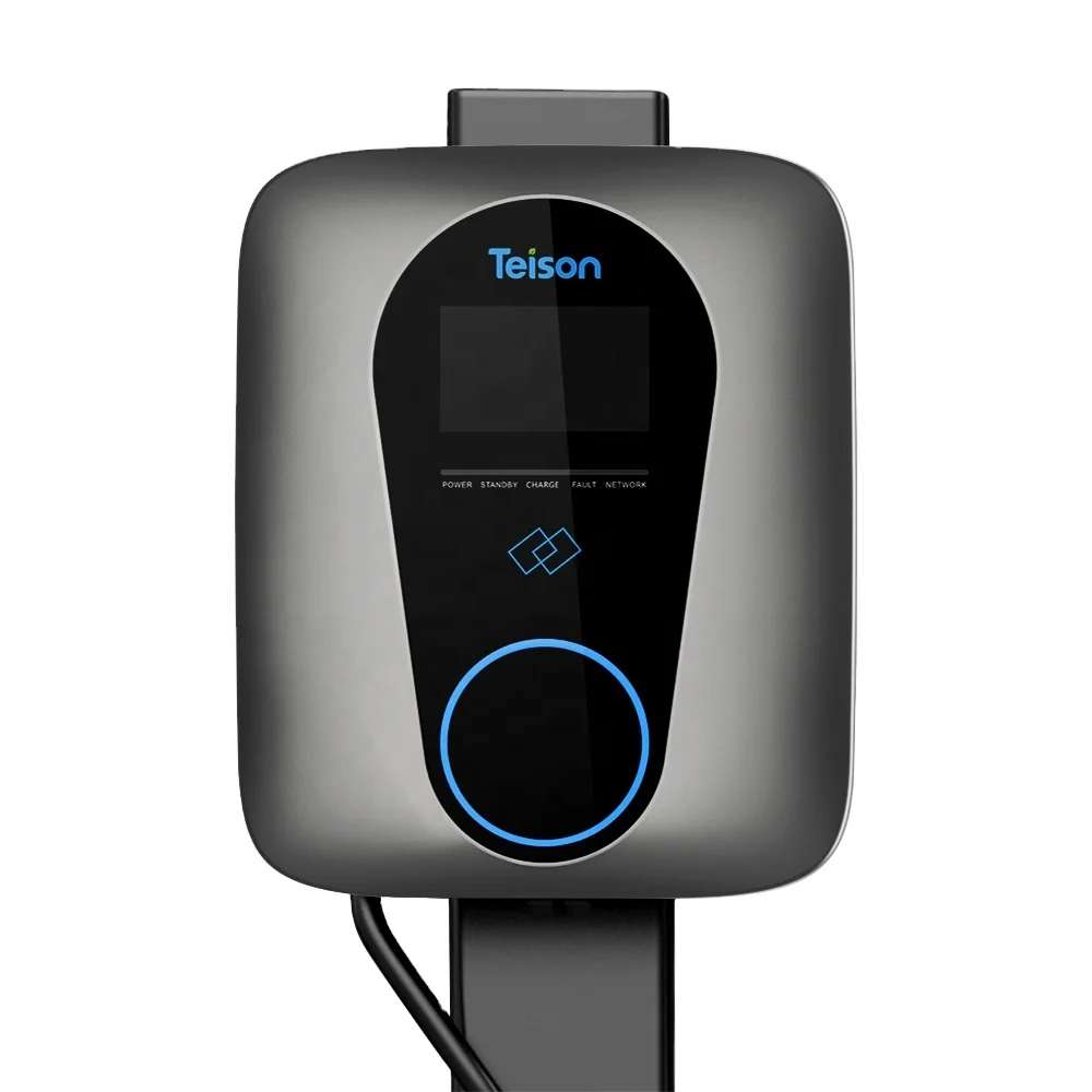  Заводская зарядная станция Teison для электромобилей smart charge OCPP 1.6J type 1 sae j1772