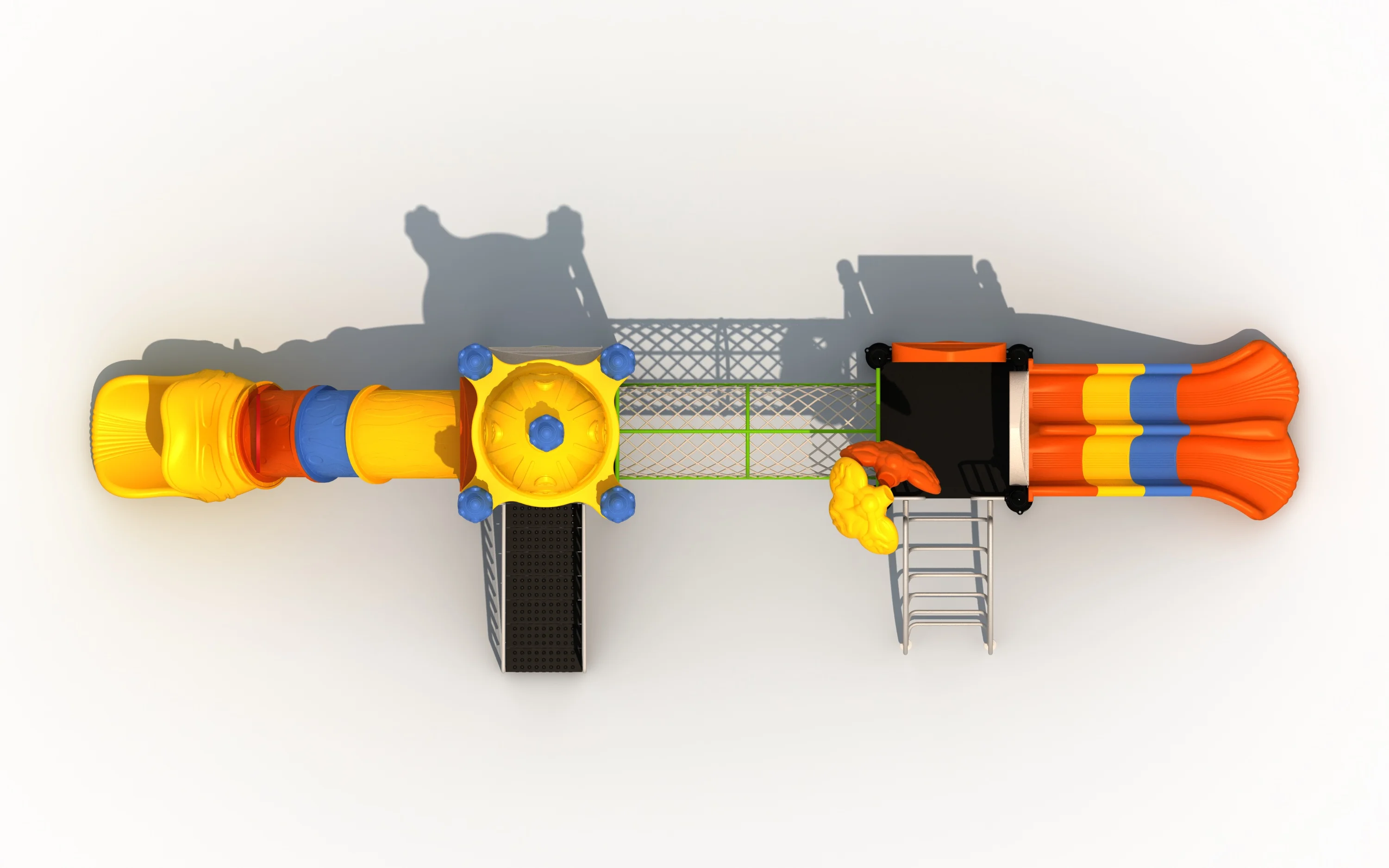 Plastic slide playground outdoor ,play equipment for children ,water slide manufacturer water slide