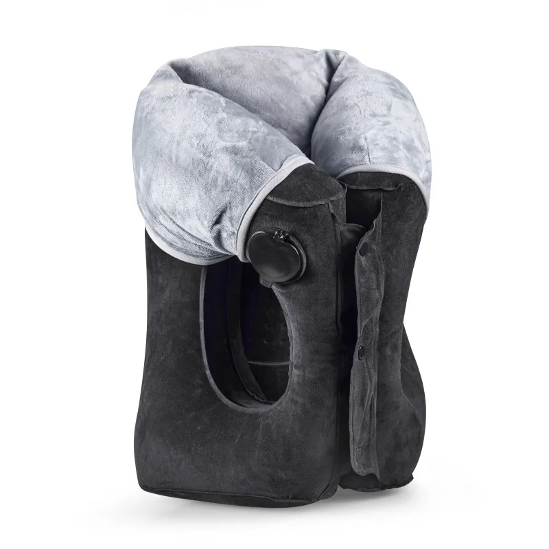 Airgoods New Arrival Inflatable Air Travel Pillow With Washable Cover