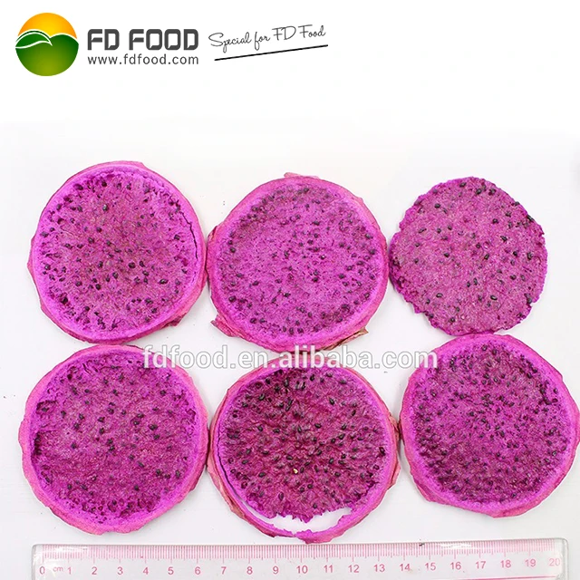 FD food freez-dried Dragon fruit red freeze dried pitaya
