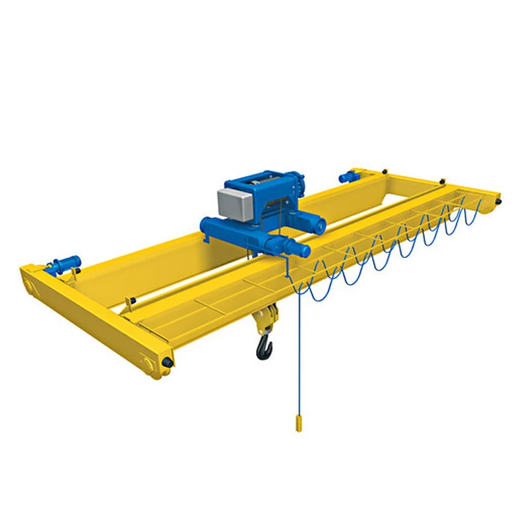 Hot Products 5 Ton 10 20 Electric Trolley Double Beam Suspending Overhead Bridge Crane for Sale