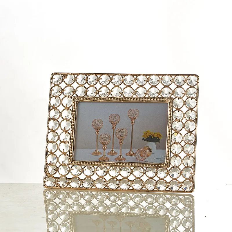 Great Value For Money Tabletop Decoration Crystal Materia Frame Photo Frame