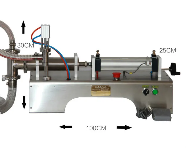 G1WY Single Head Water Juice Liquid Filler Filling Machine