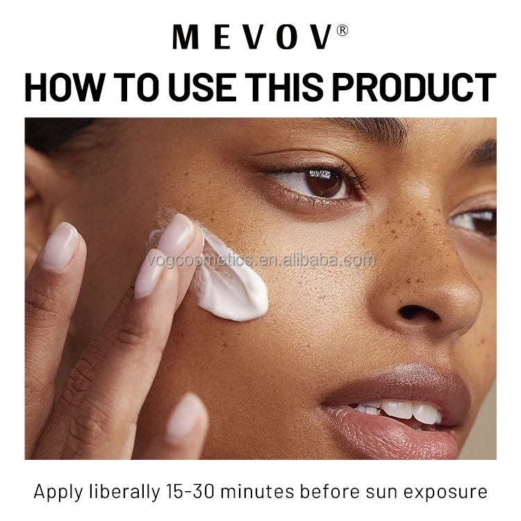 Private Label Nourishing Face Sunscreen Cream Natural Hydration Sunscreen Spf 50 Body Sunscreen Lotion