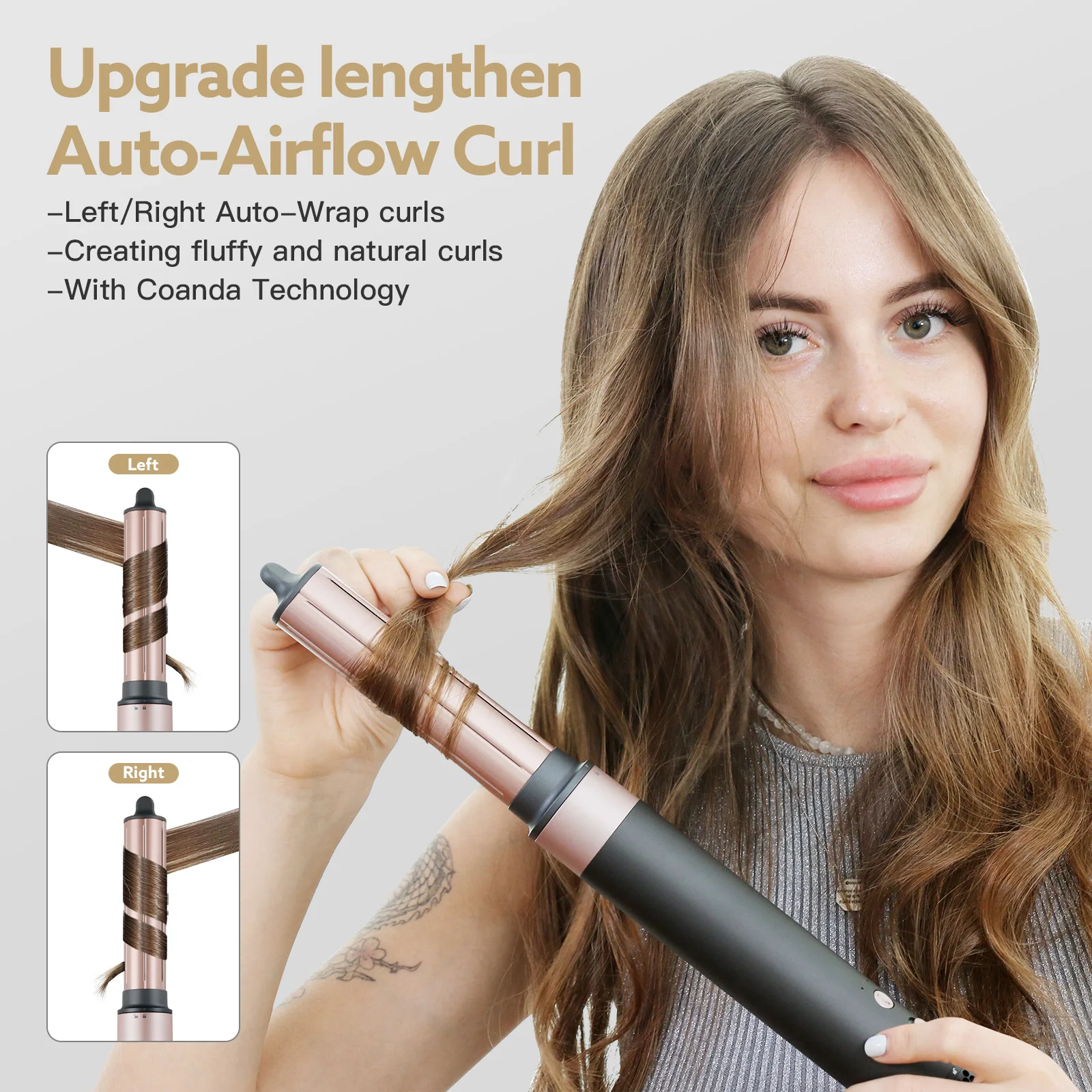 2024 New Trend 3 in 1 Hair Styler Hair Dryer BLDC high speed ionic Hot Air Brush Multifunctional Blow Dryer Brush