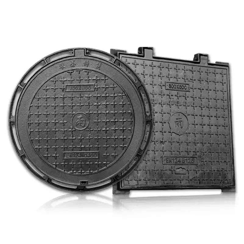 EN124 C250 D400 Anti-settlement DI Manhole Cover Locking Manhole Cover Cast Iron for Inspection