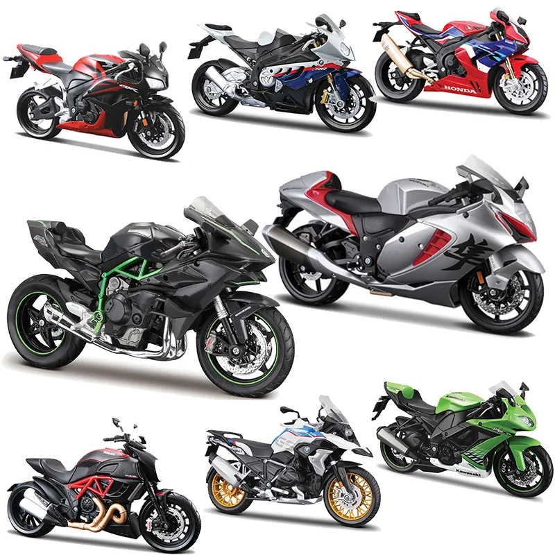 Maisto 1:12 Kawasaki Ninja H2 R мотоцикл H2r модель статического литого автомобиля коллекционные хобби мото игрушка Подарки мотоцикл