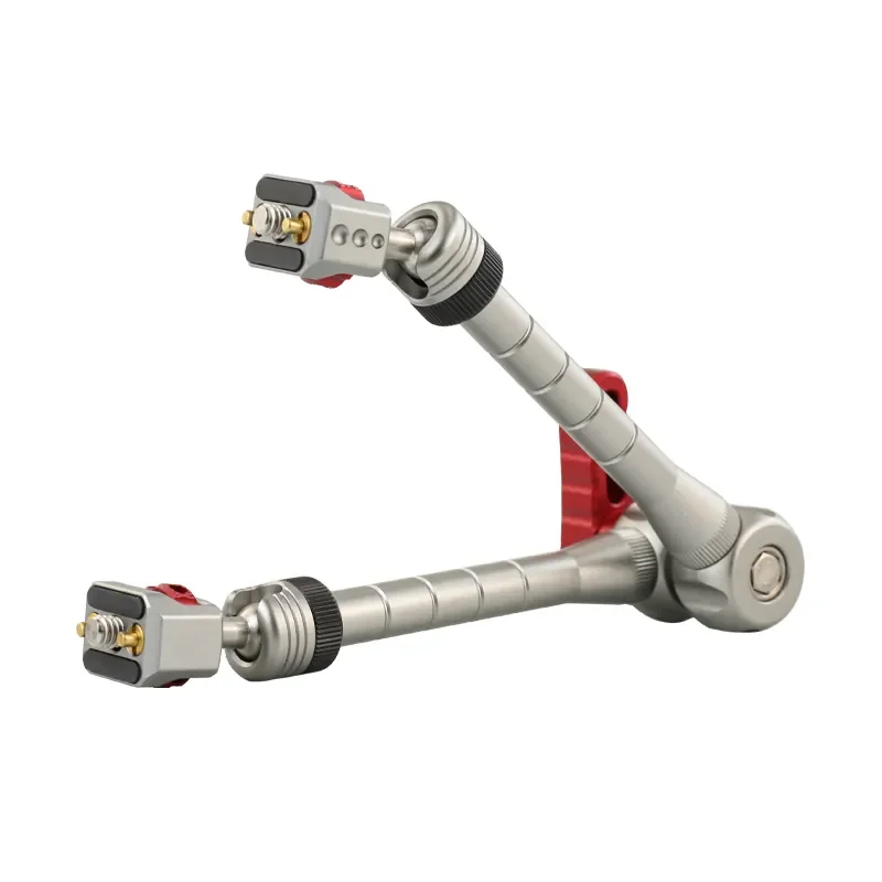 11' Arri Locating Pin 1/4 Screw Metal Magic Arm for DSLR Cameras, Smartphone,Light Monitor