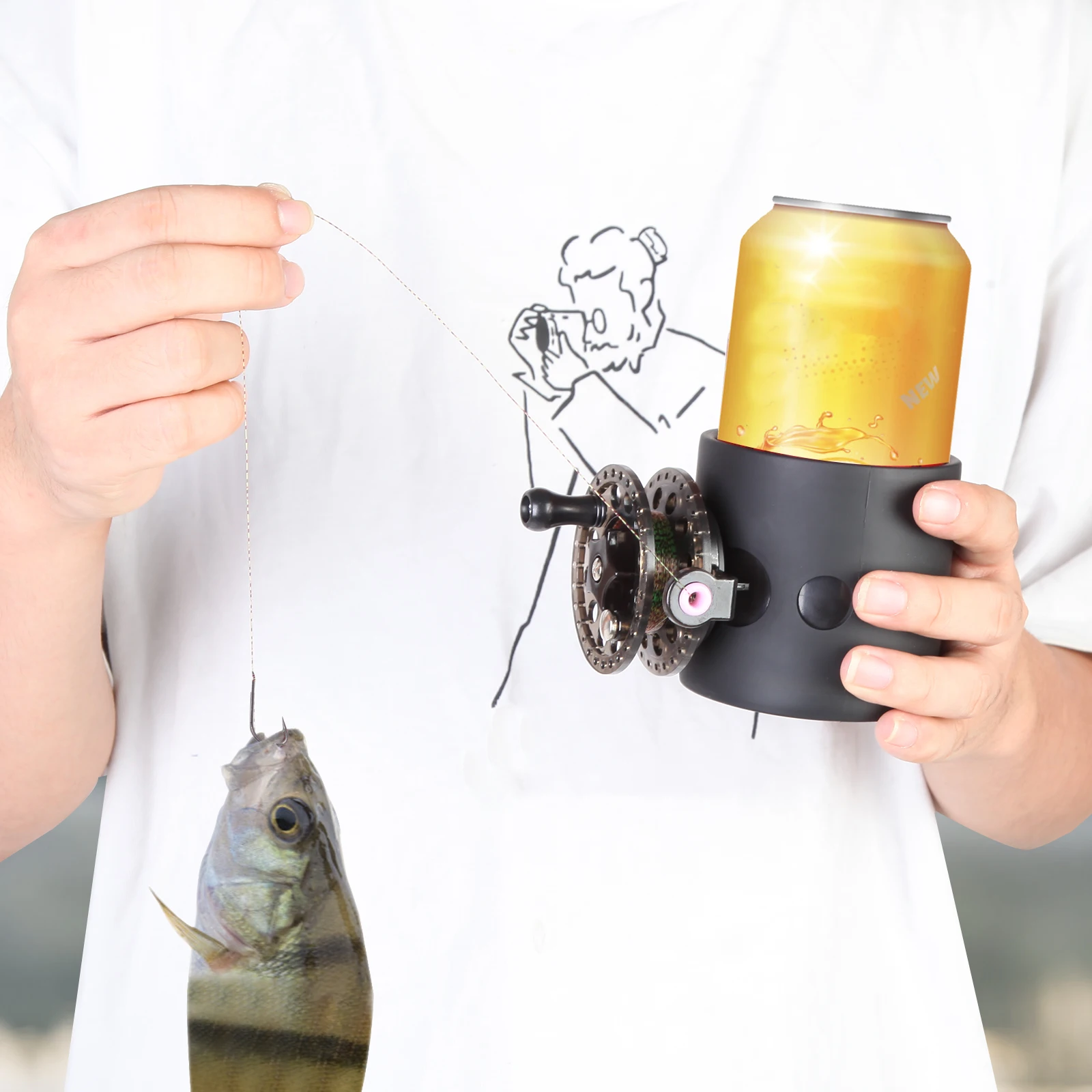 2024 new product can holder beer fisher for gifts spring