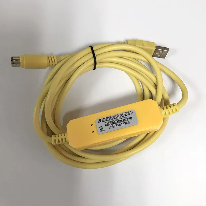  FX серия кабель PLC загрузки данных для программирования usb-sc09-fx