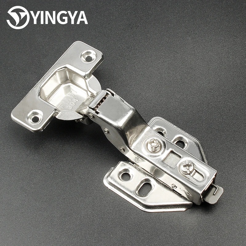 Two-Stage Force Aircraft Hinge 304 Stainless Steel Cabinet Door Hinge with Buffer Damping Hydraulic Thickening