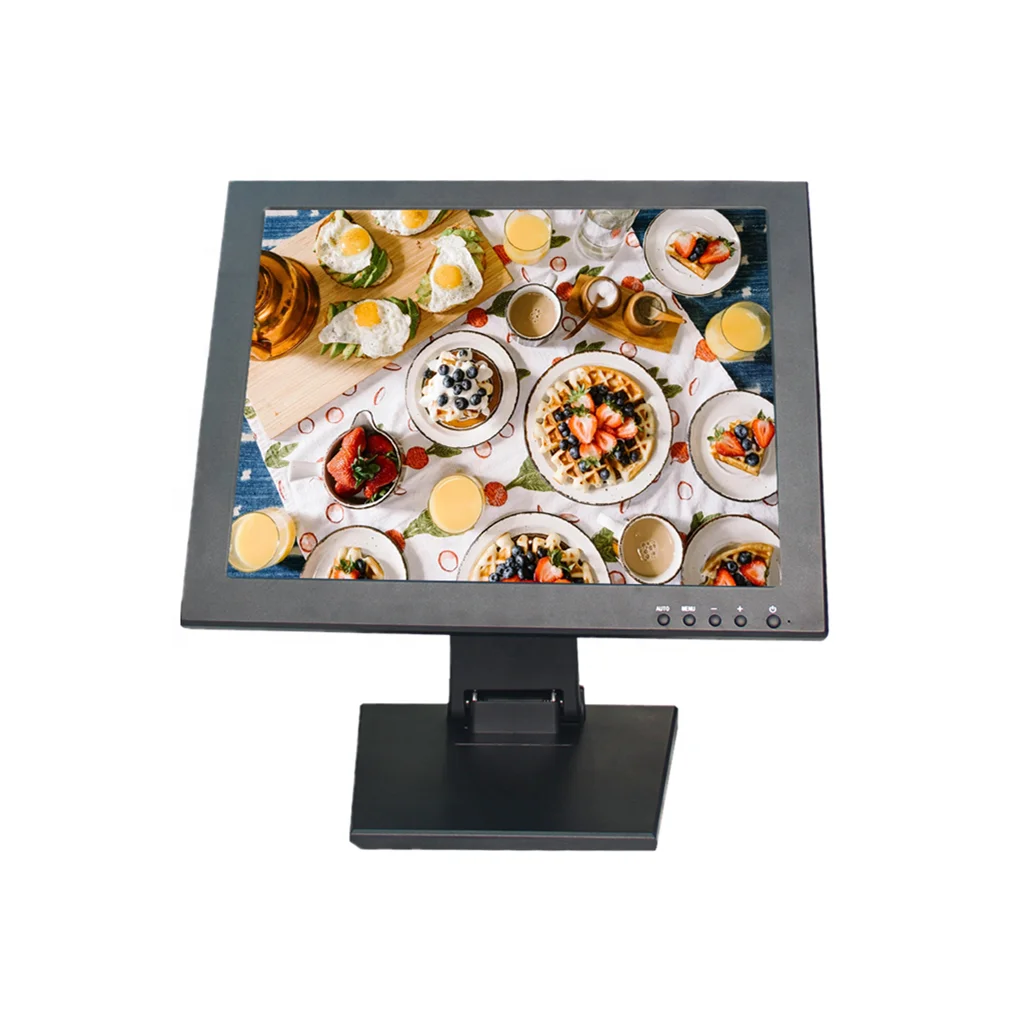 15 inch POS резистивный сенсорный ЖК-монитор с сенсорным