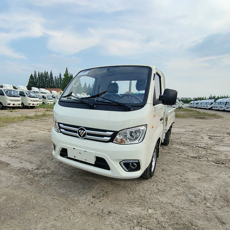 2024 China Foton M2 New Model Gasoline or Diesel Fuel  Mini Cargo Box Light Mini Truck for Foton Brand