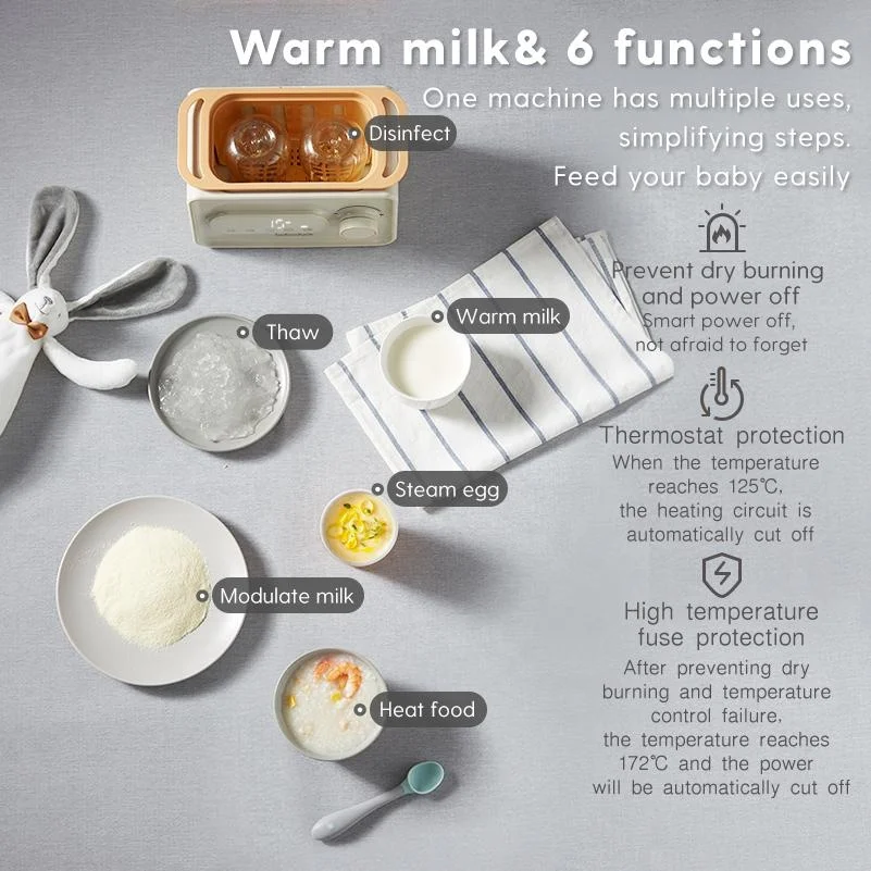 Best Selling 2 Bottles Smart Thermostat Warmer Travel Baby Milk Bottle Heater
