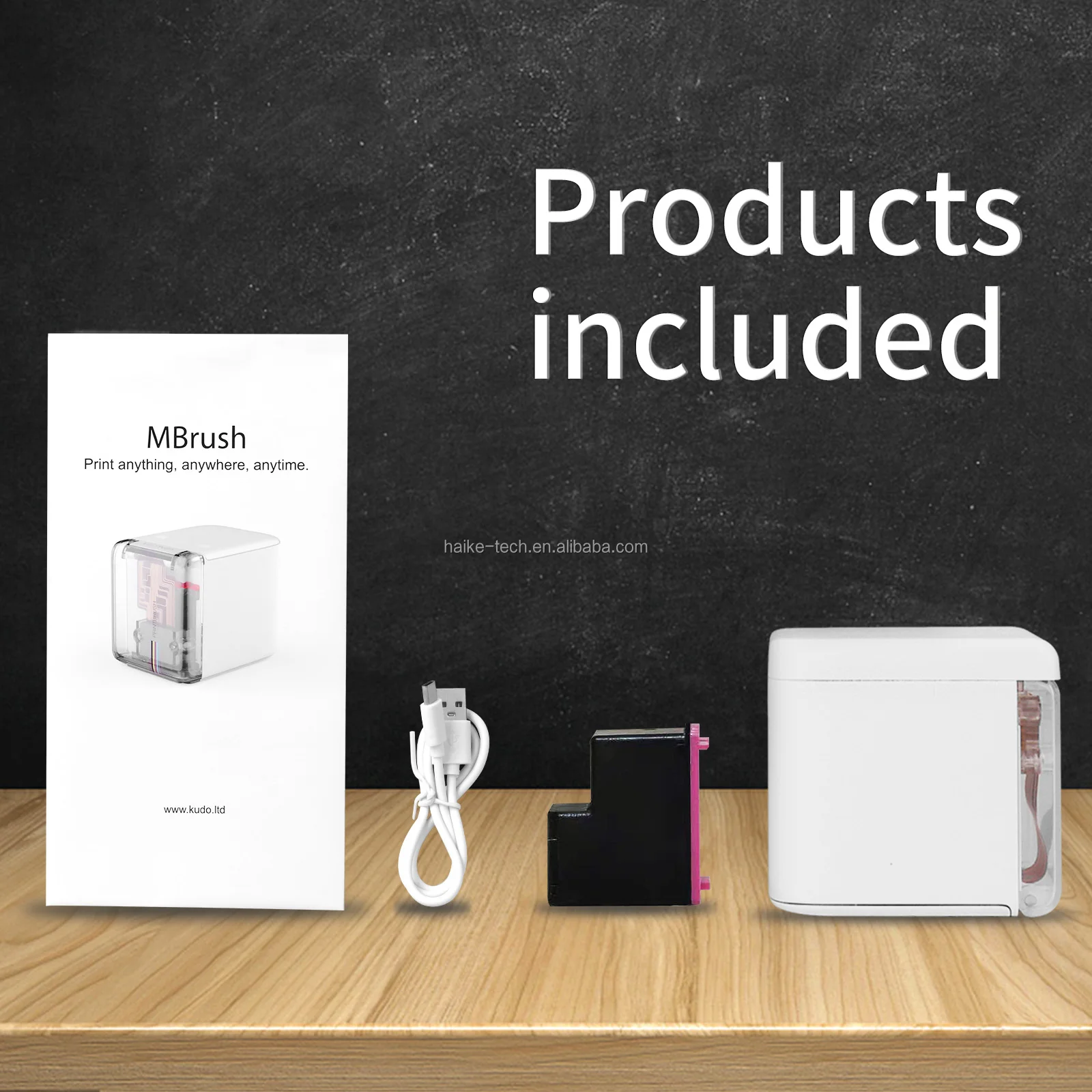 Портативный мини струйный принтер Mbrush беспроводная печать логотипа небольшая машина для печати подарочной карты/пользовательского