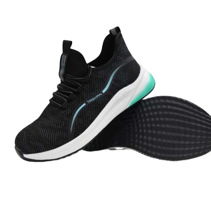 High Quality Unisex Lightweight Anti-smash Safety Shoes Wholesale Puncture-proof with Mesh Toe Safety Shoes Man