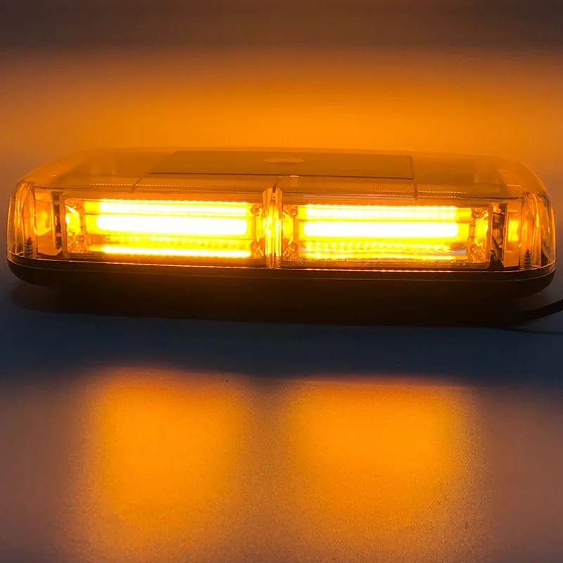 36W Car Strobe COB Anti-fog Warning Emergency Frequency Flashing Roof Magnetic Ceiling Light