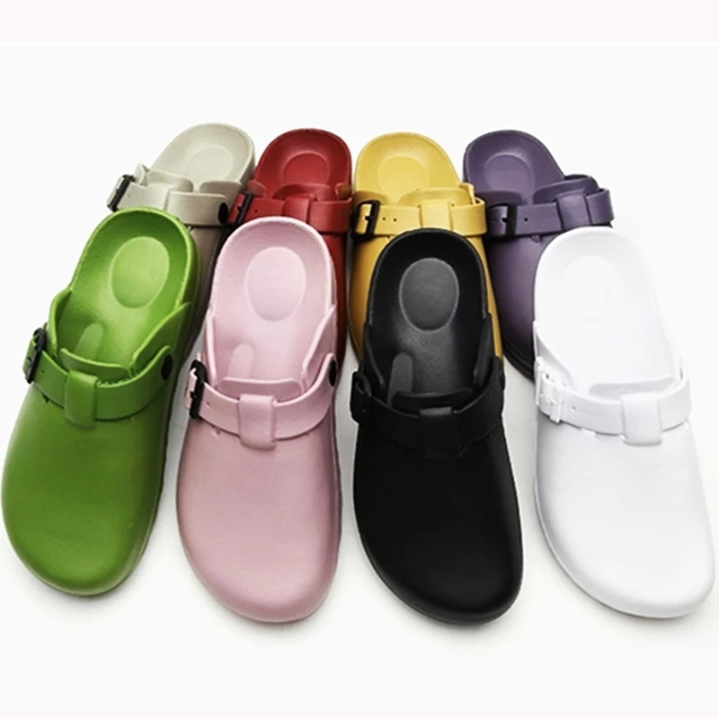 most comfortable nurse mate shoes females women men clogs shoes made from leather mules shoes original women for long hours work