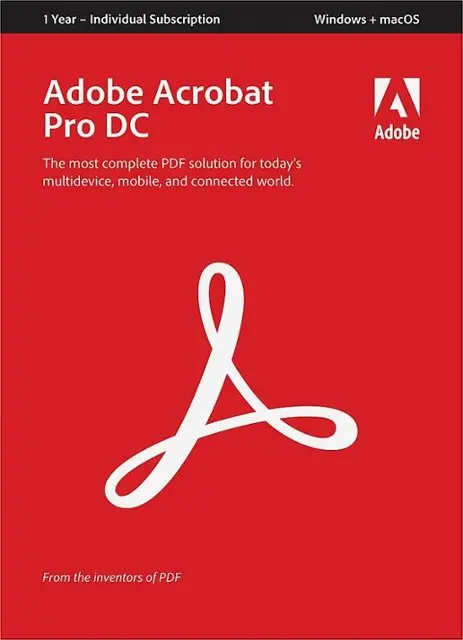 Adobe Acrobat Pro Dc 2022 Бесплатная активация установки одним кликом (только для