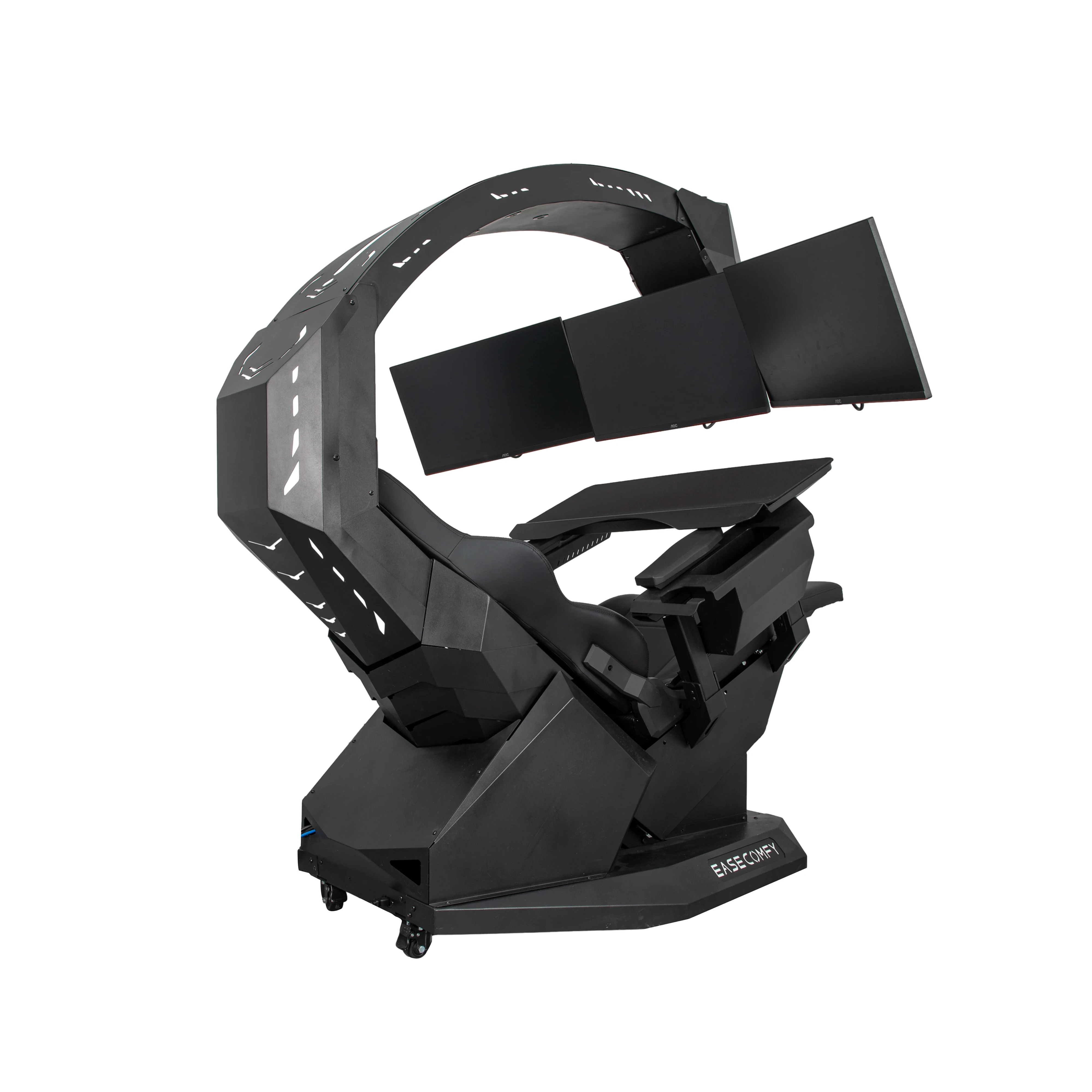 EASECOMFY T2 THRONE  zero gravity recline workstation home office racing chair cockpit gaming cockpit for monitors