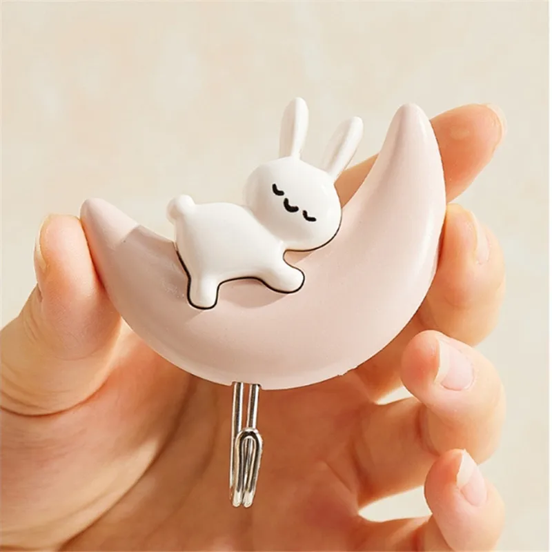 Wall Decorative Entryway Door Bathroom Multi-Function Self Adhesive Hanger Hook School & Nursery Stacking Plastic Stool