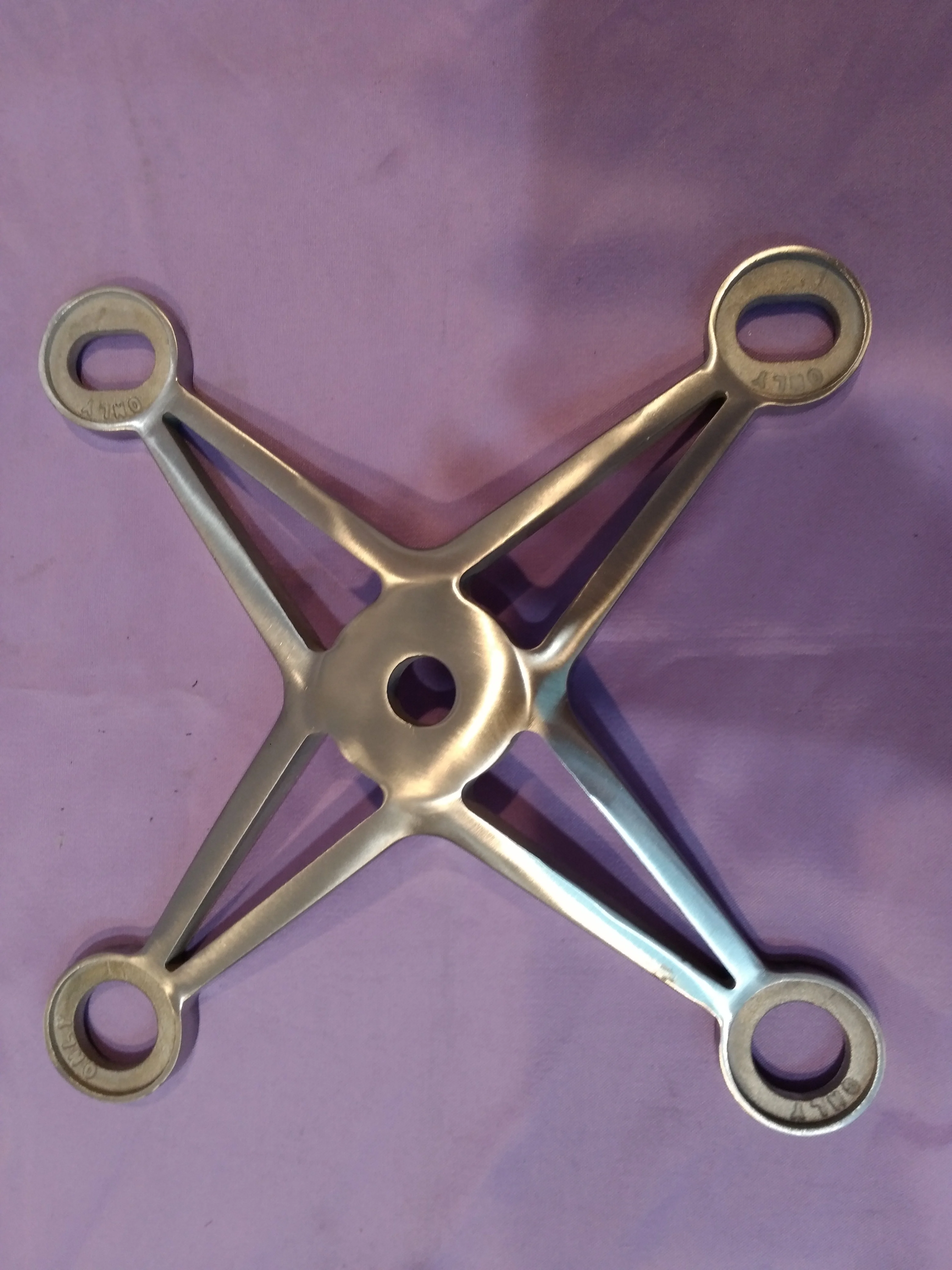 Stainless Spider Fittings for Construction Sale Steel Wall Glass Style Sets Modern Packaging Technical Design Support Material
