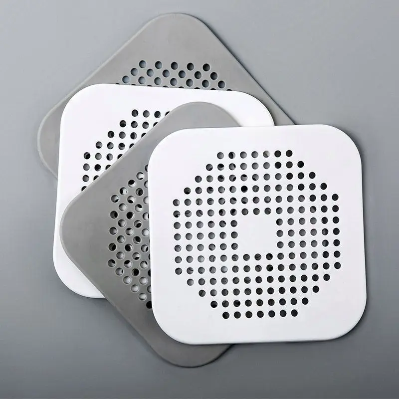 New Silicone Sink Drain Strainer Drain Sink anti-clogging artifact Floor drain Cover Bathroom Hair filter Silicone Sink Strainer