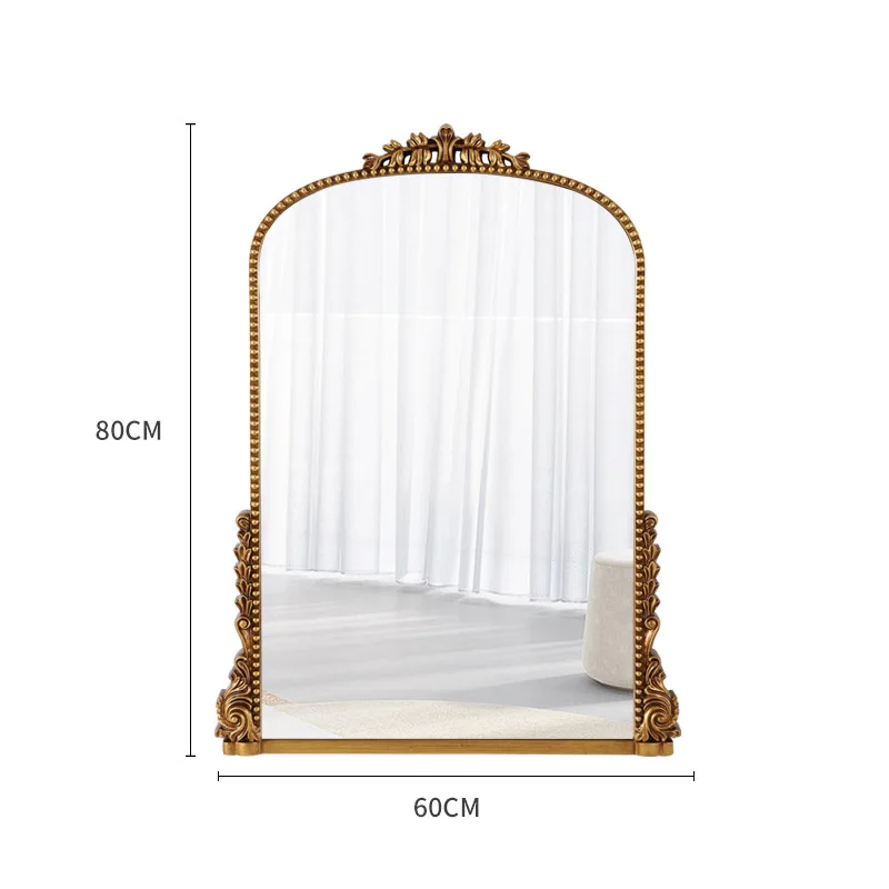 Modern luxury gold mirror