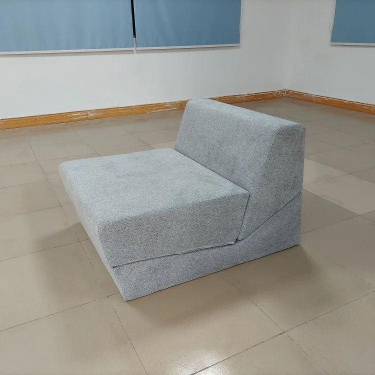 Portable new model vacuum sealed single seater small couch for bedroom soft sofa chair leisure living room compressed sofas