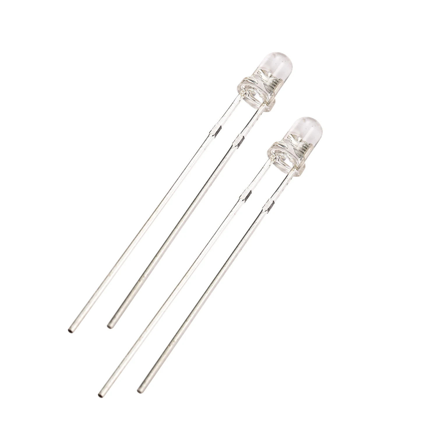 High Brightness Through Hole Yellow Green Slowly Flashing 3mm LED Diode white/red/blue/yellow/orange/green/7color flash