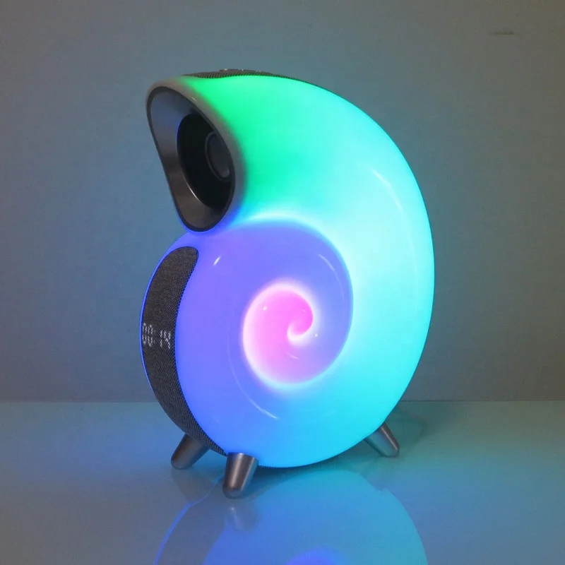 Lonvel Conch Music Light Creative Smart BT Speaker APP Control Wake Up Or Sleep Lights To Help Sleep White Noise Lights Speaker