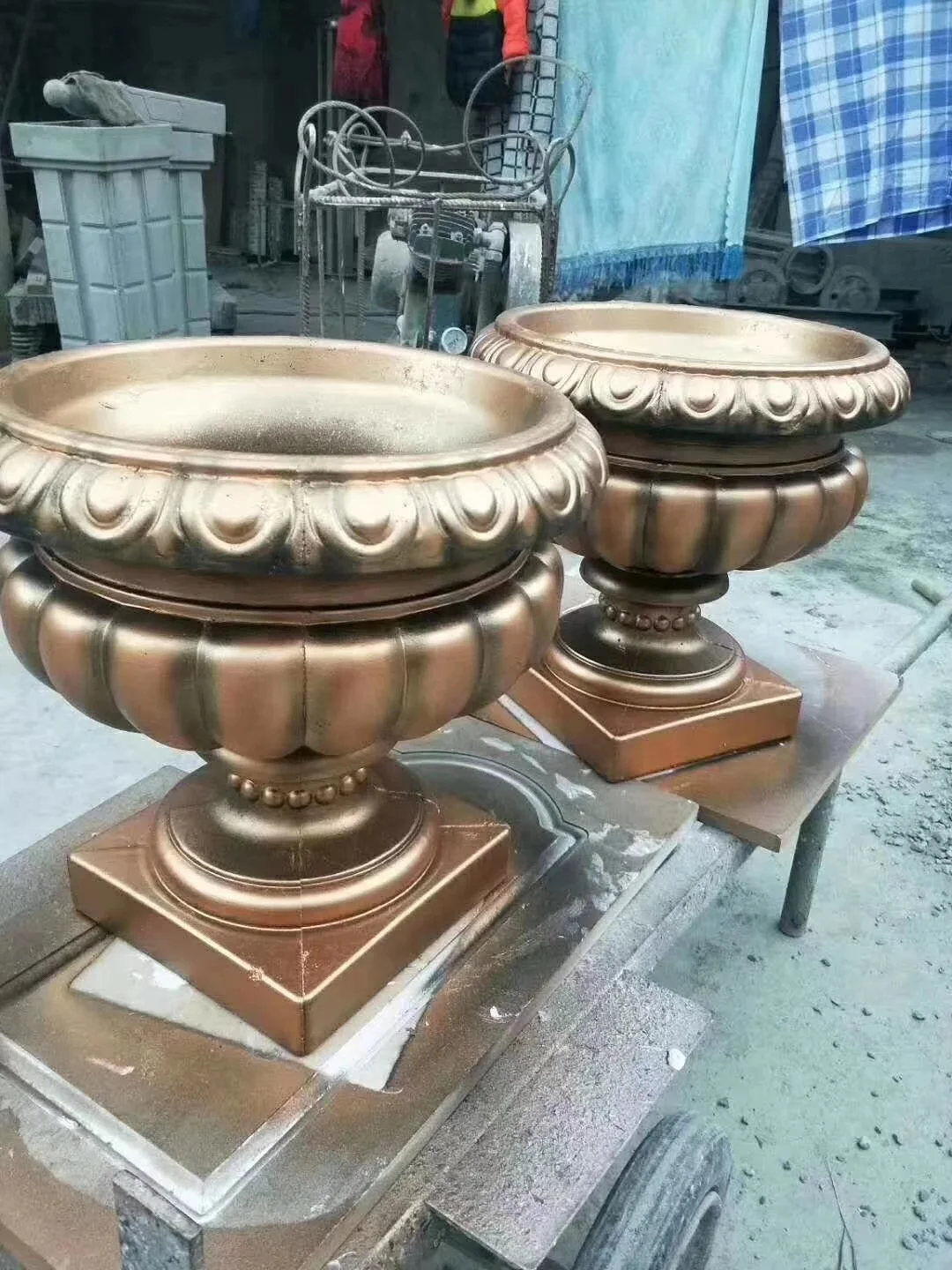 
Plastic ABS concrete cement mold for column baluster 