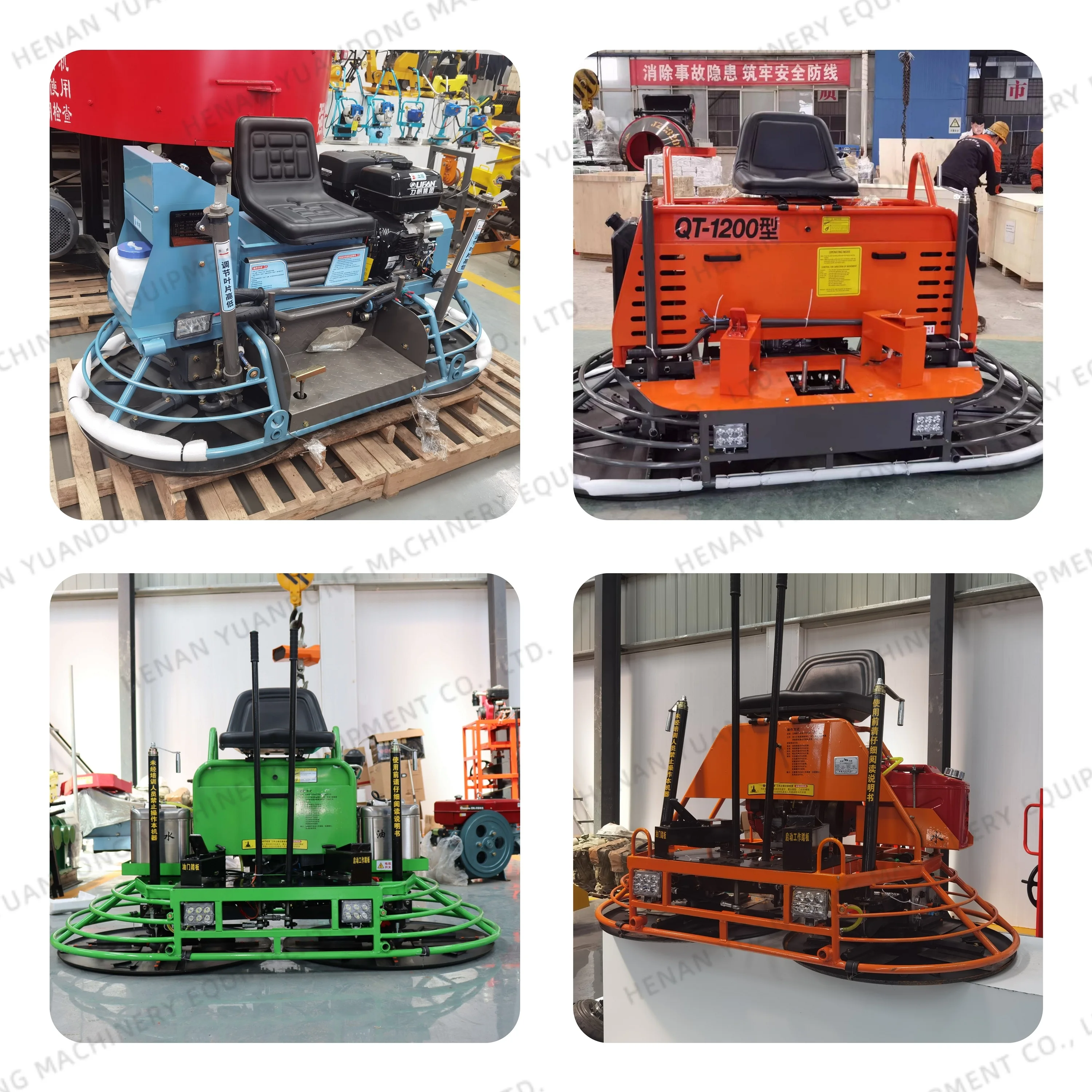 Concrete Trowel Leveling Screed Machine 36 Inch Ride-on Concrete Finisher Polishing Power Trowel For Sale