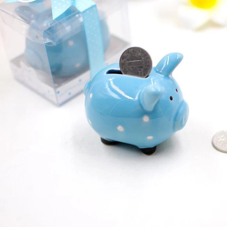 Cute Cartoon Ceramic Pig Cat Advertising Gifts Kids Toy Decoration Piggy Bank Coin Collecting Saving Money Box Cool Coin Bank