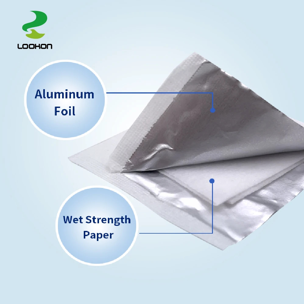 Lookon Factory One-off Oem Disposable Anti Fog Optical Glasses Cleaning Lens Wet Wiping Paper Tissue