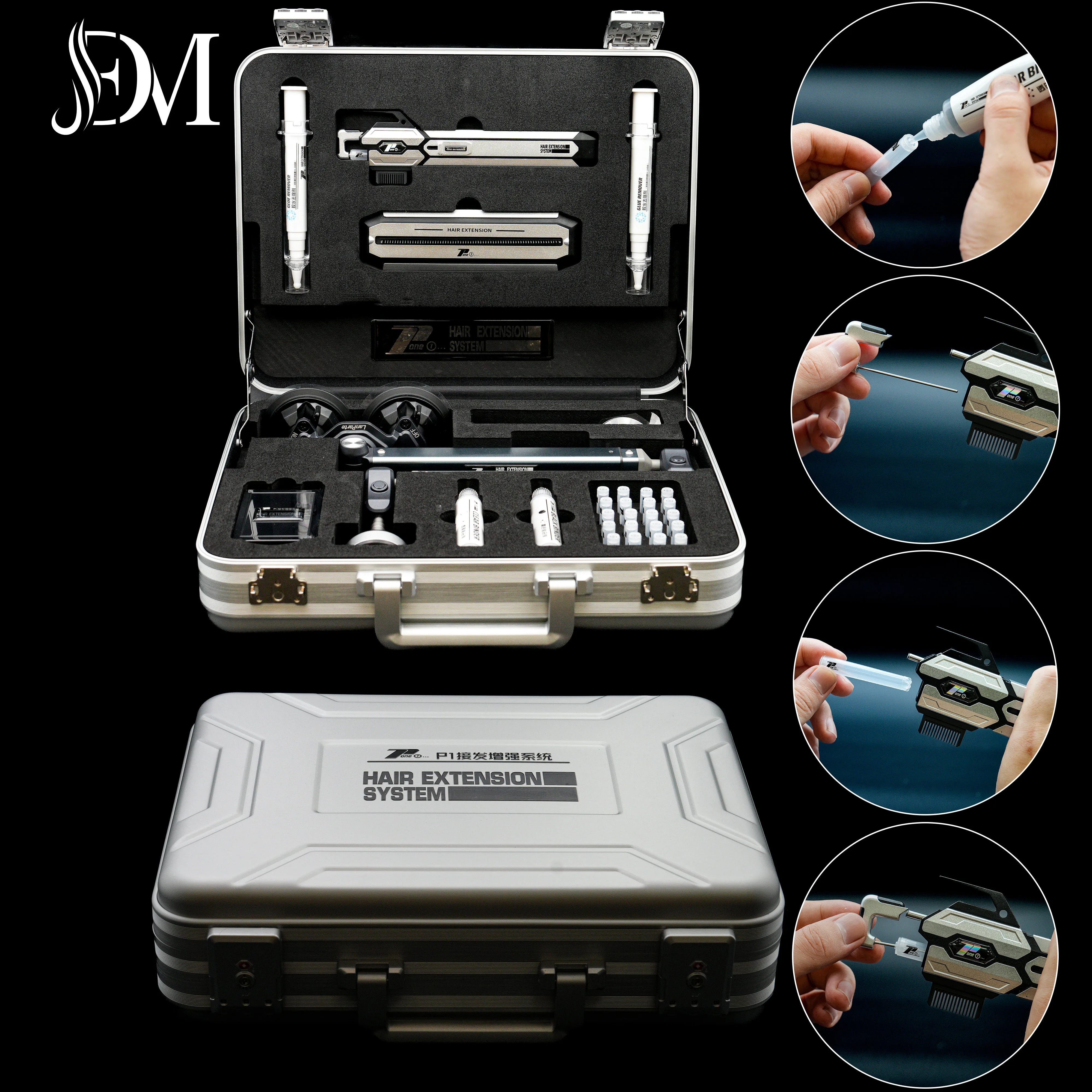 V Pin Hair Extension Quality Certification Invisible Fast and Secure High-end Connection Technology Machine in Extensions