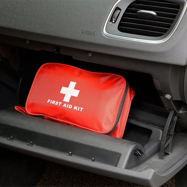 
Empty Kit First Aid Medical bag Kit suppliers bulk stock empty first aid nylon waterproof kit hard wearing bag 