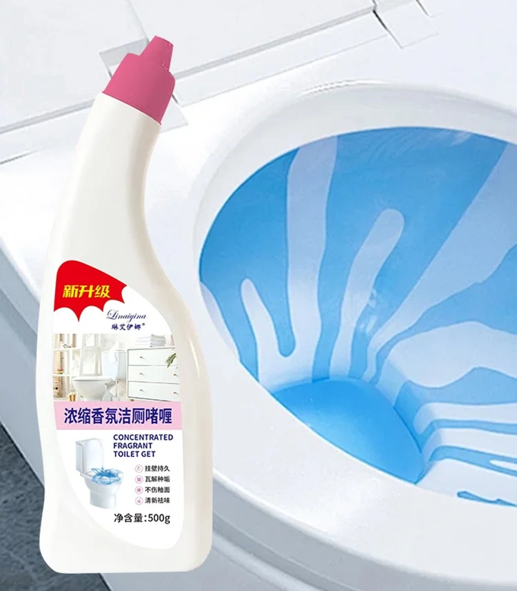 Toilet Cleaning Liquid Toilet Cleaner Lasting Fragrance Deodorizing Bacteriostasis Descaling Yellow Cleaning Toilet