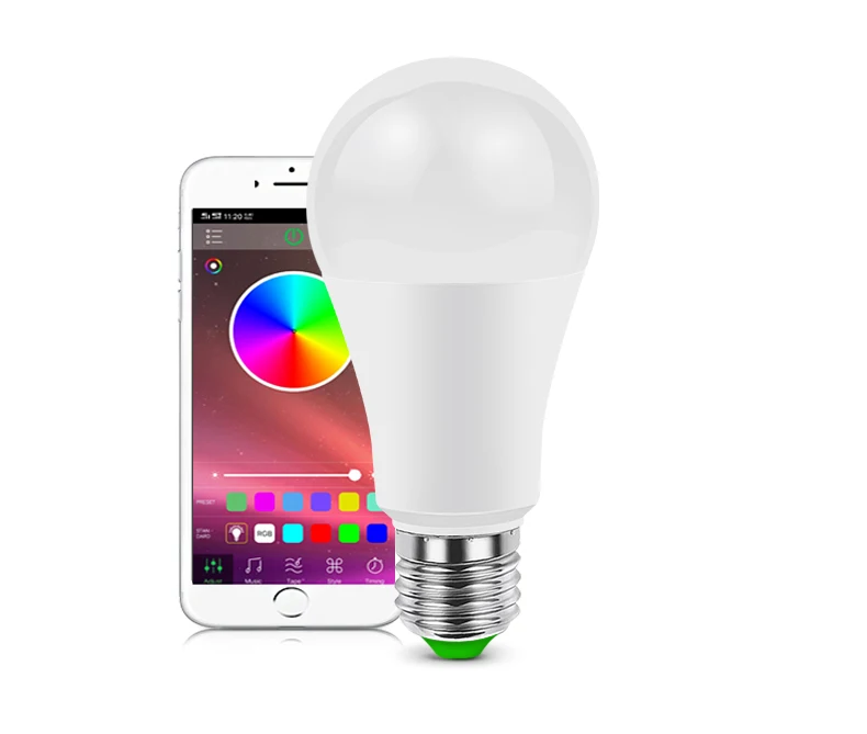 wifi smart LED light bulb lamp 10W work with Alexa Echo Home App control 230V Tuya
