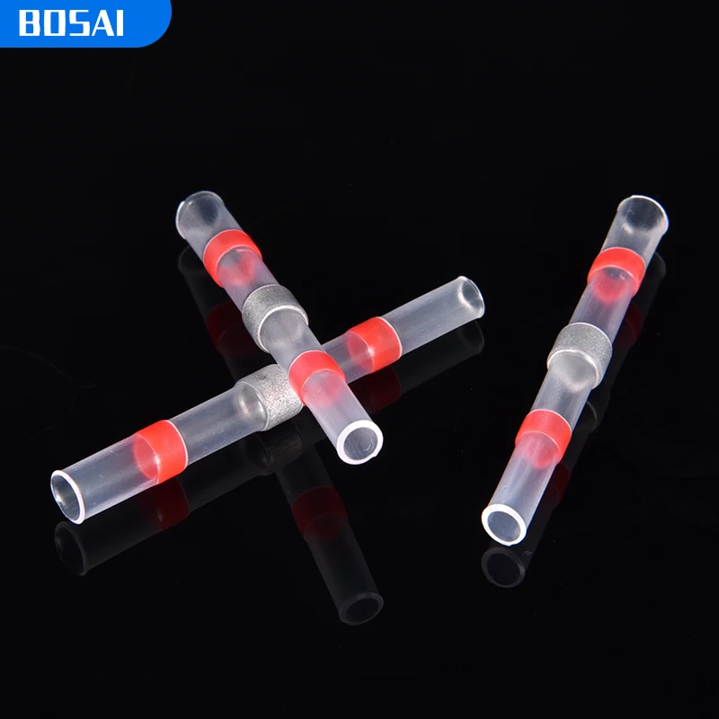 
SST-S21 heat shrink Red solder connector waterproof solder ring manufacturer direct sale 