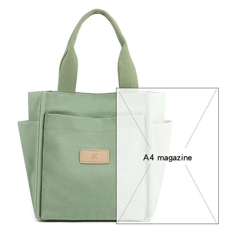 Женская Холщовая Сумка-тоут