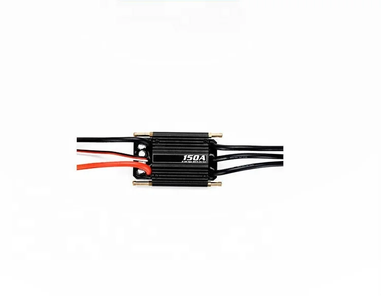 Electric boat motor speed control with BEC water cooled flycolor 150a esc
