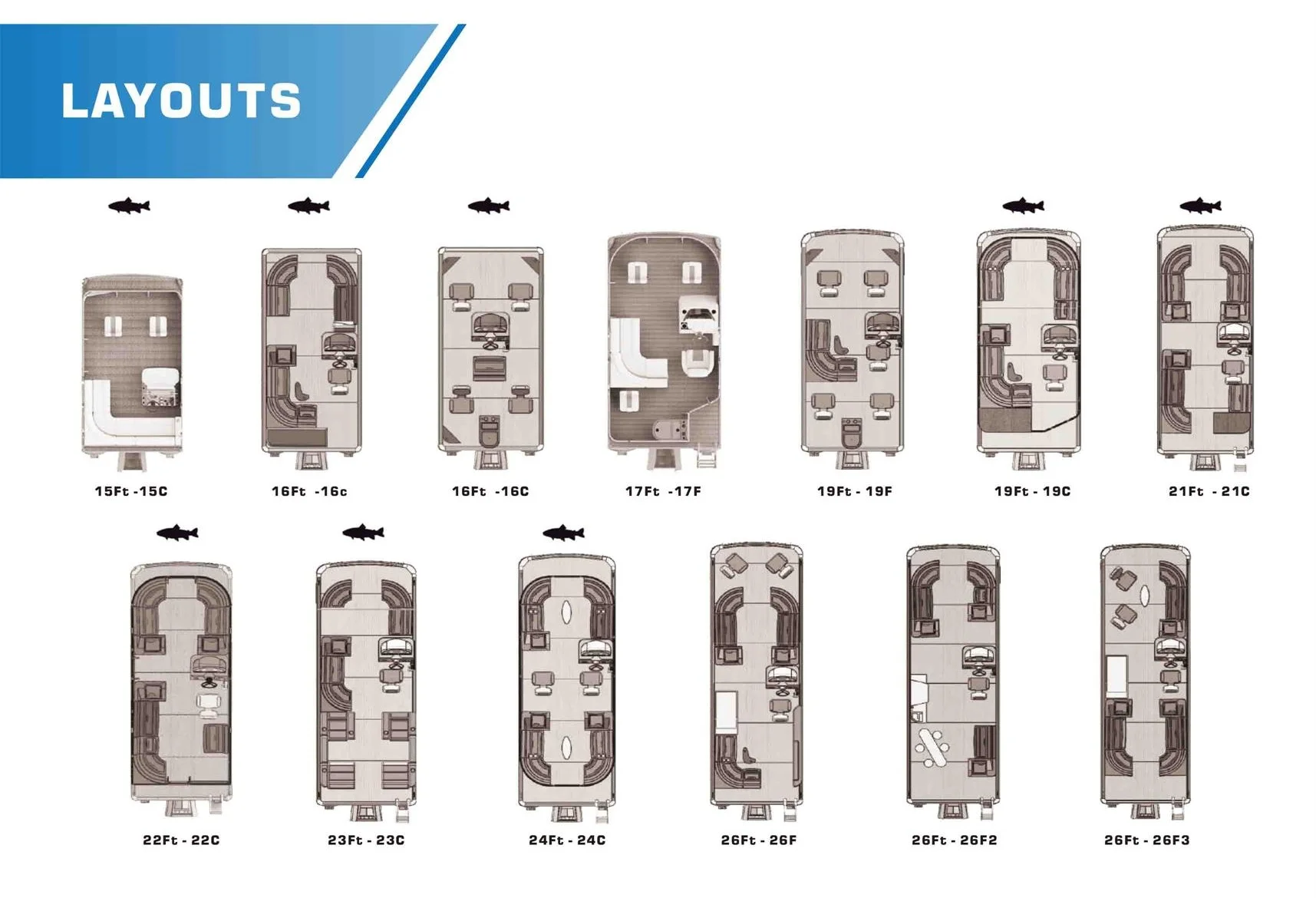 28ft 300HP Tritoon Pontoon Boat With Bathroom For Sale