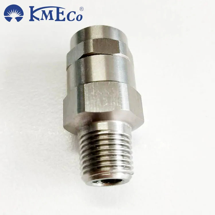 KMECO G GG-W  Stainless steel  3/8 Wide Angle full cone  Male Solid Cone Spray nozzle