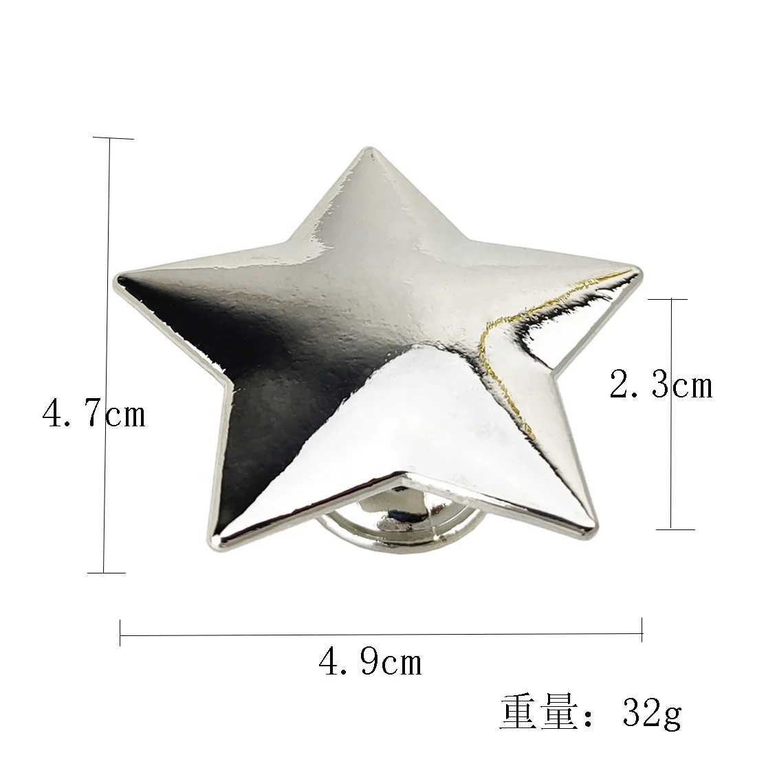 gold star cabinet knobs drawer handle metal Cabinet Drawer furniture handles & knobs