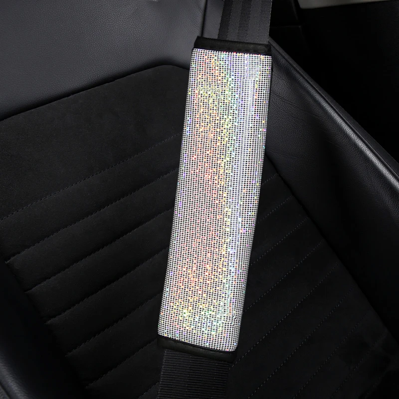 Colorful glitter gold shoulder pads for all seasons GM seat belts